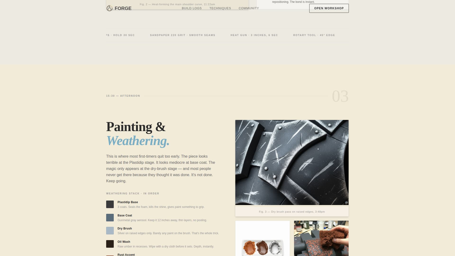 Hobby & Passion Content Virtual Blog Website Template