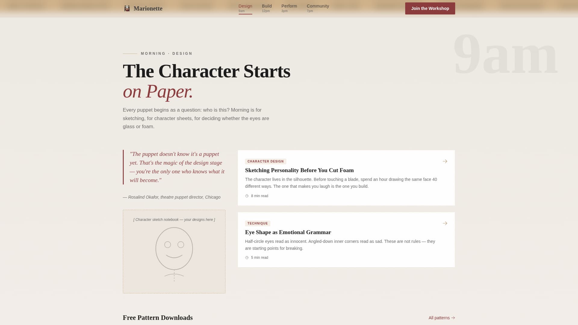 Hobby & Passion Content Independent Blog Website Template