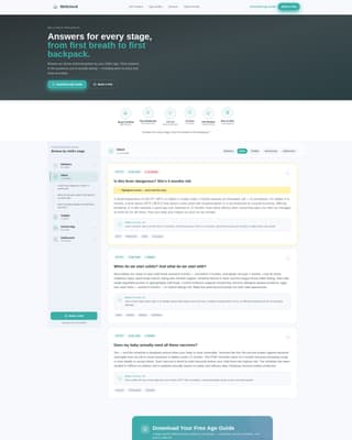 Specialist Pediatric & Child Health Appointment Booking Website Template