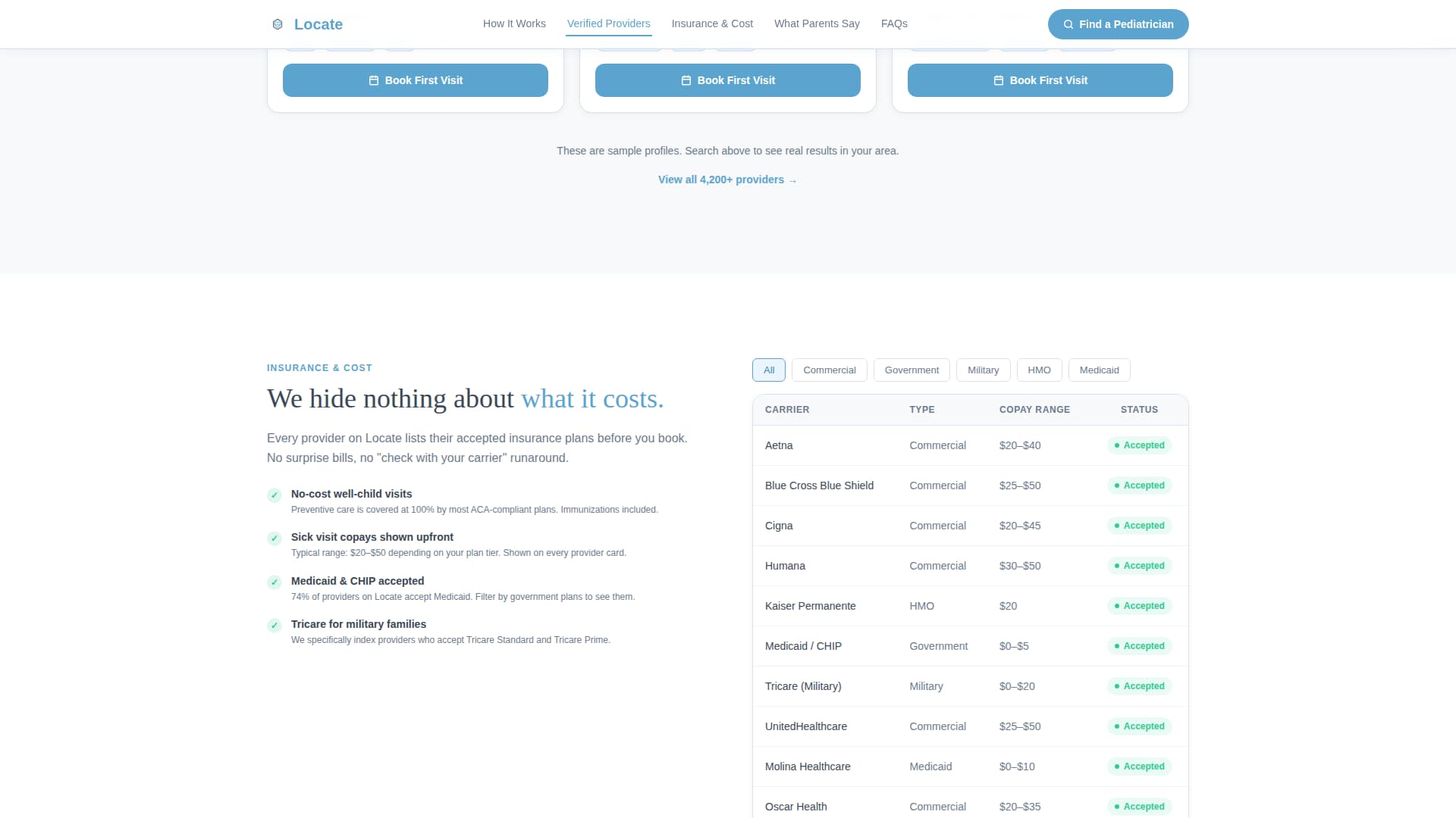 Pediatrician - Highconverting Provider Landing Page Template
