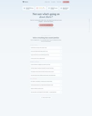 Restore - Trusted Pelvic Health Landing Page Template