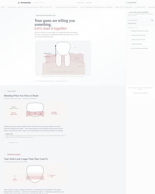 Periodontist Booking Website Template