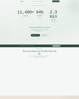 Stride - Trusted Podiatry Landing Page Template