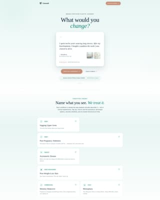 Consult - Transformative Surgeon Landing Page Template