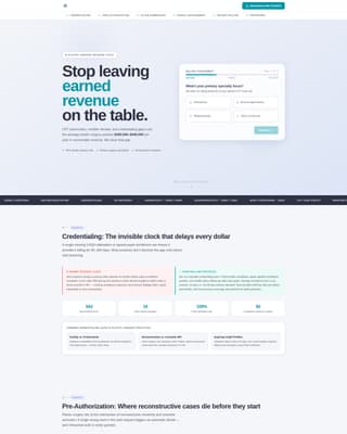 Verify - Precision Billing Landing Page Template