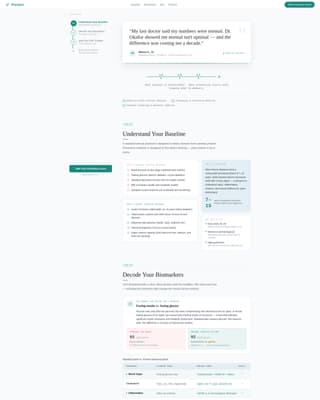 Preventive Medicine Practice Website Template for High-Performers