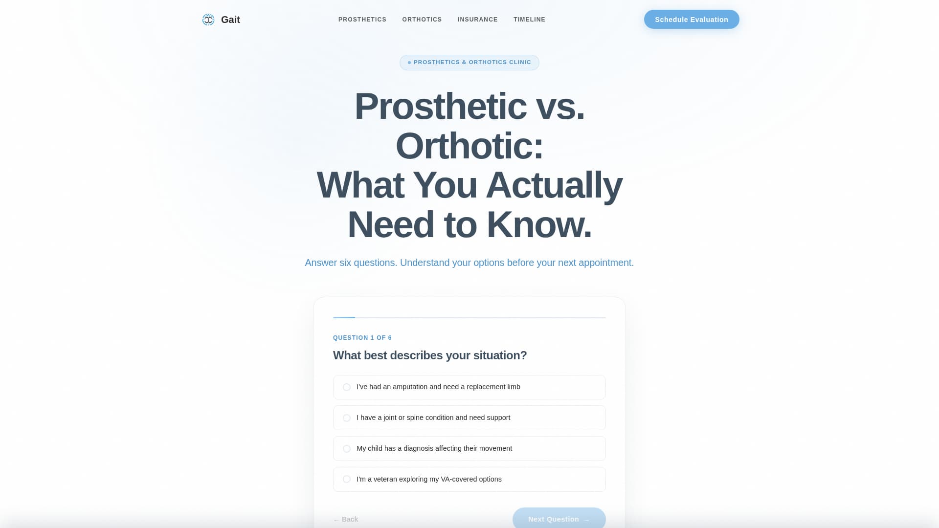 Medical Equipment & Supply Booking Website Template
