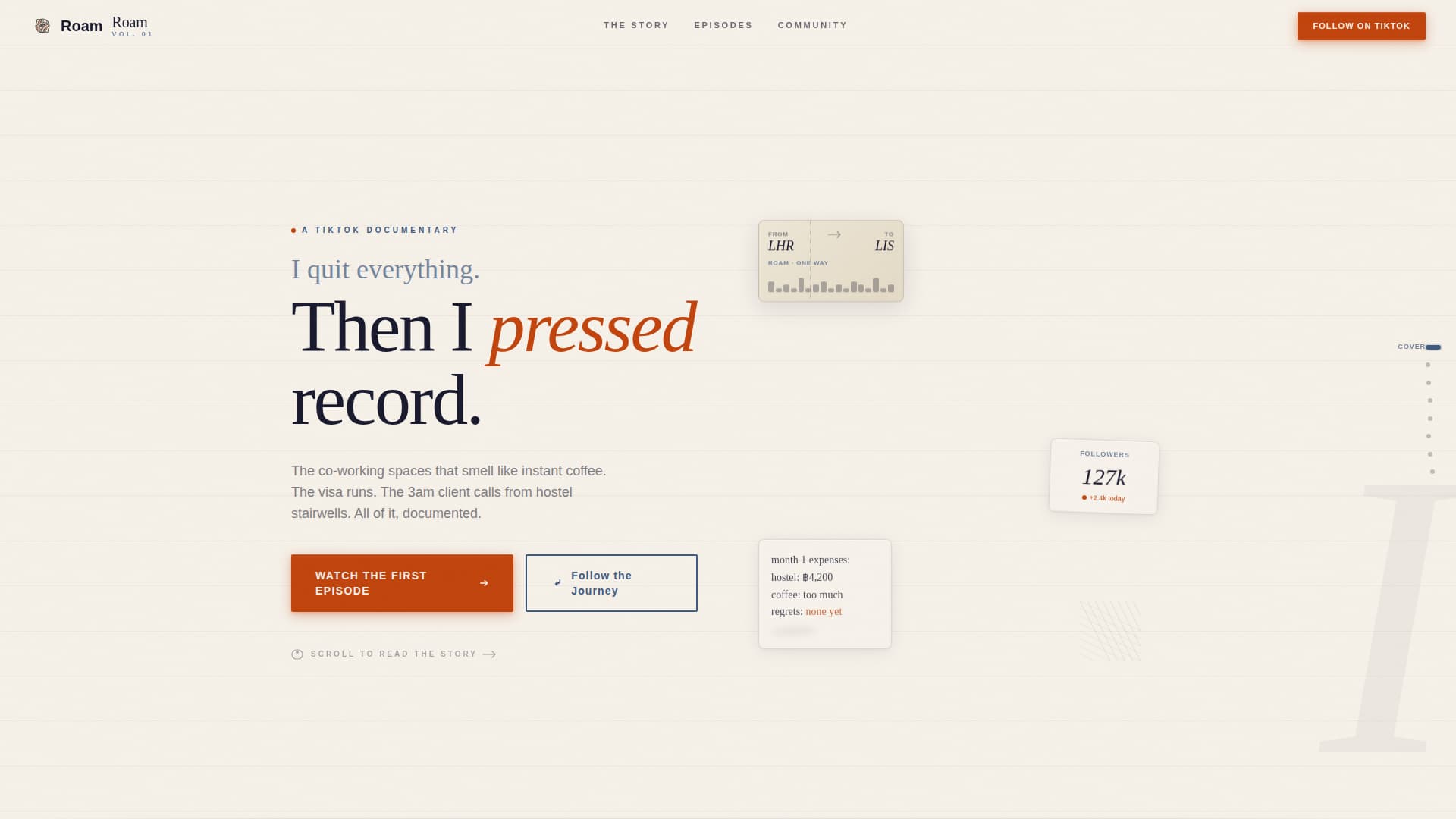 Remote Work & Digital Nomad Content Professional Website Template
