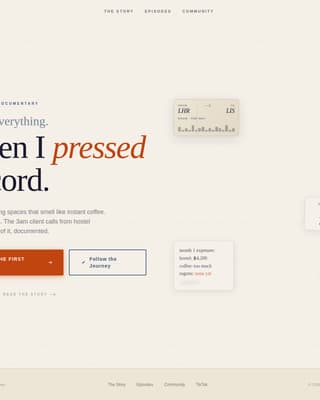 Remote Work & Digital Nomad Content Professional Website Template