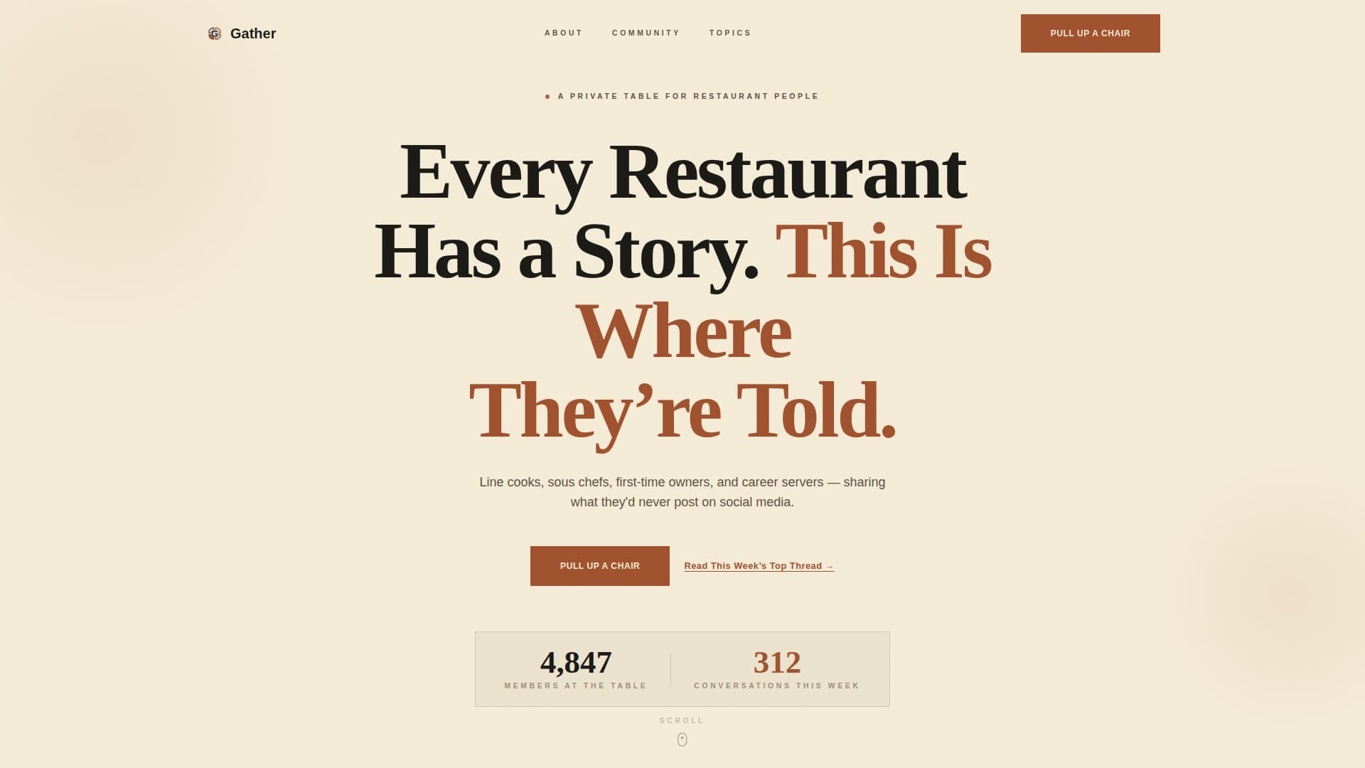 Restaurant Blog & Media Blog Website Template