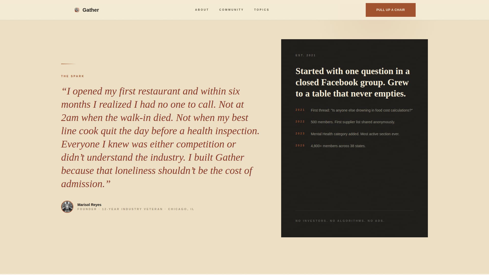 Restaurant Blog & Media Blog Website Template