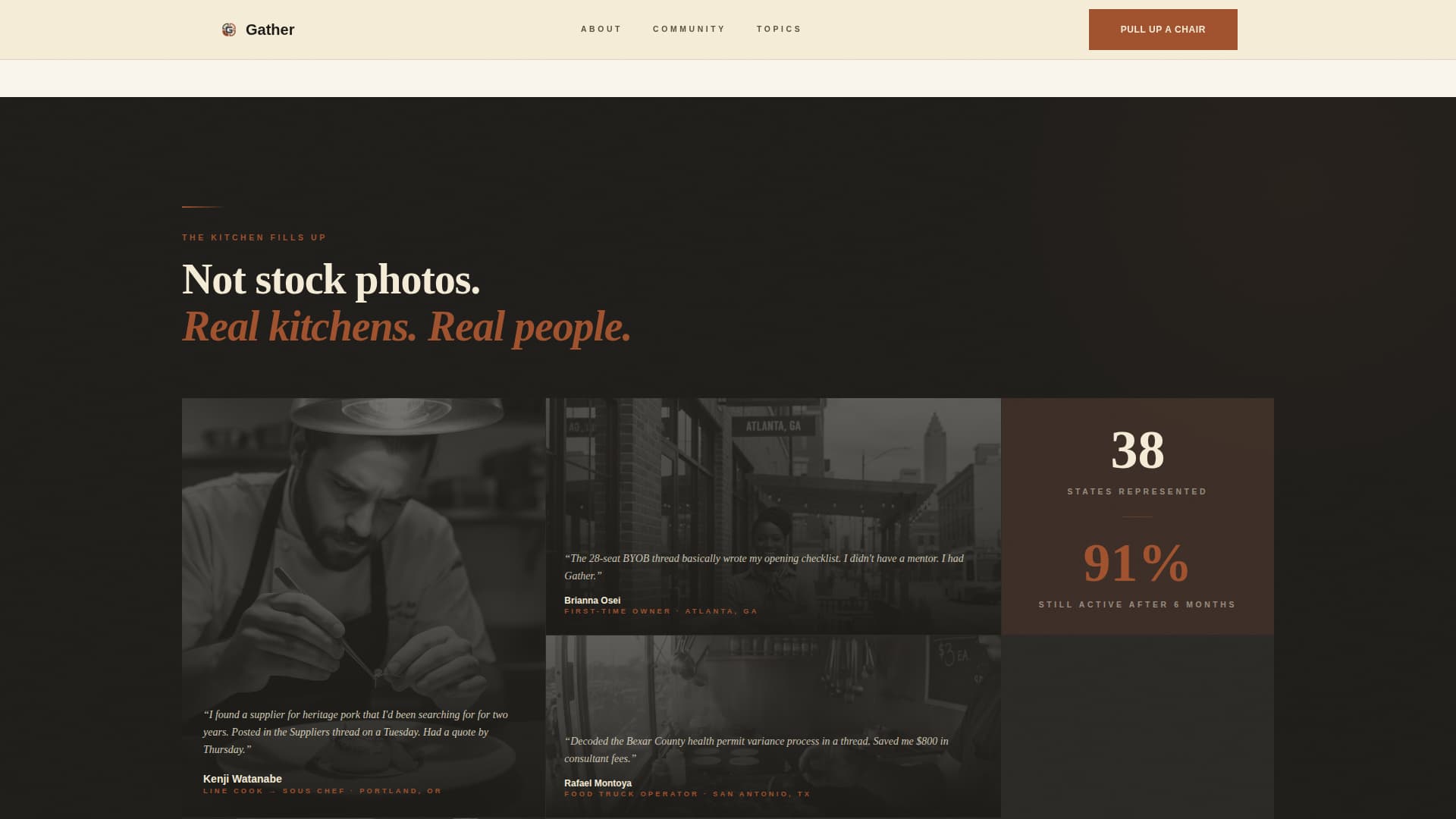 Restaurant Blog & Media Blog Website Template