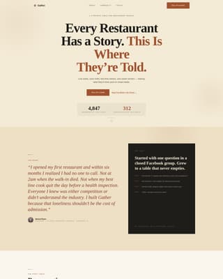 Restaurant Blog & Media Blog Website Template