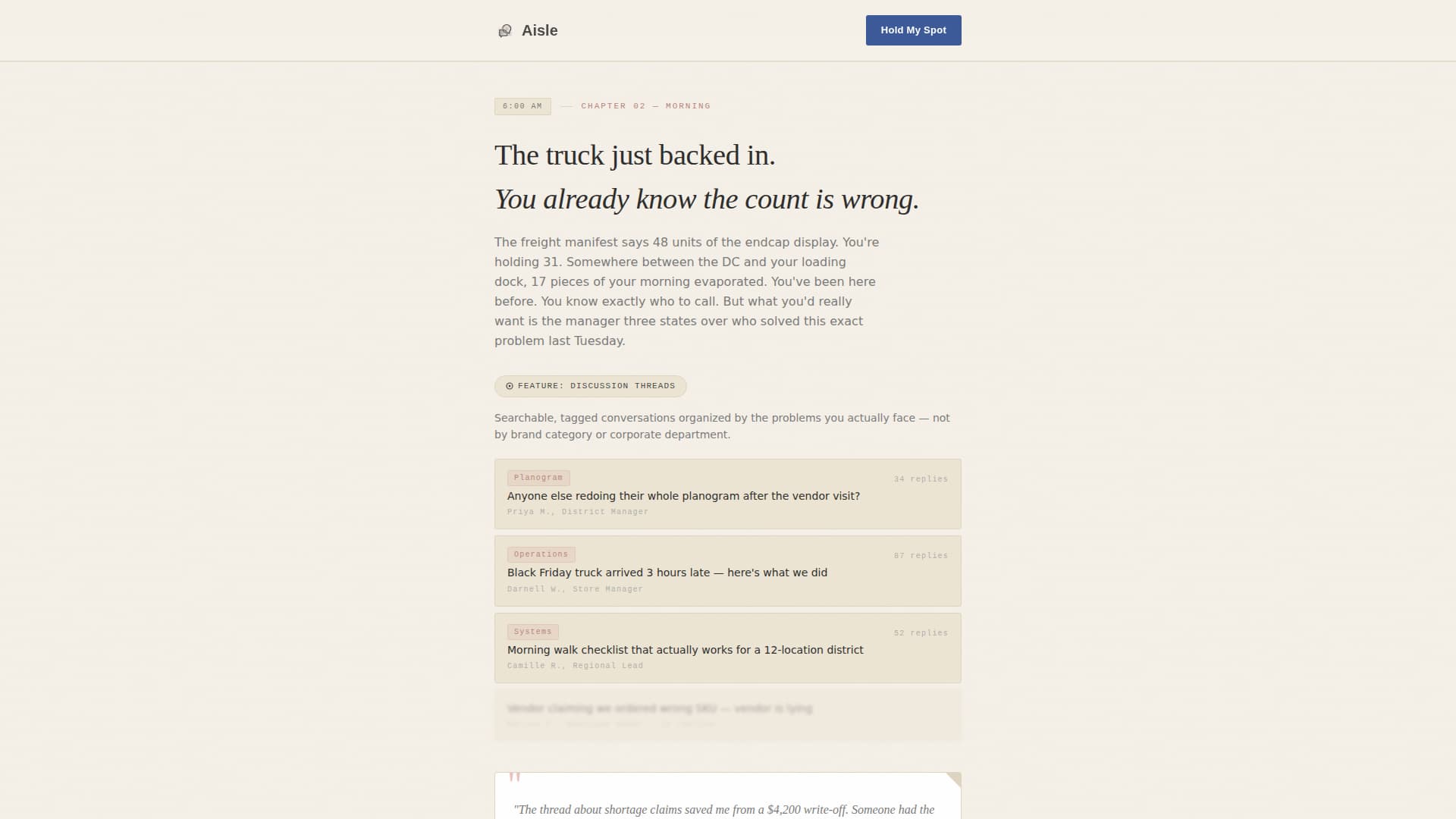 Retail Blog & Media Pre-Launch Website Template