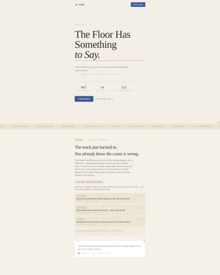 Retail Blog & Media Pre-Launch Website Template