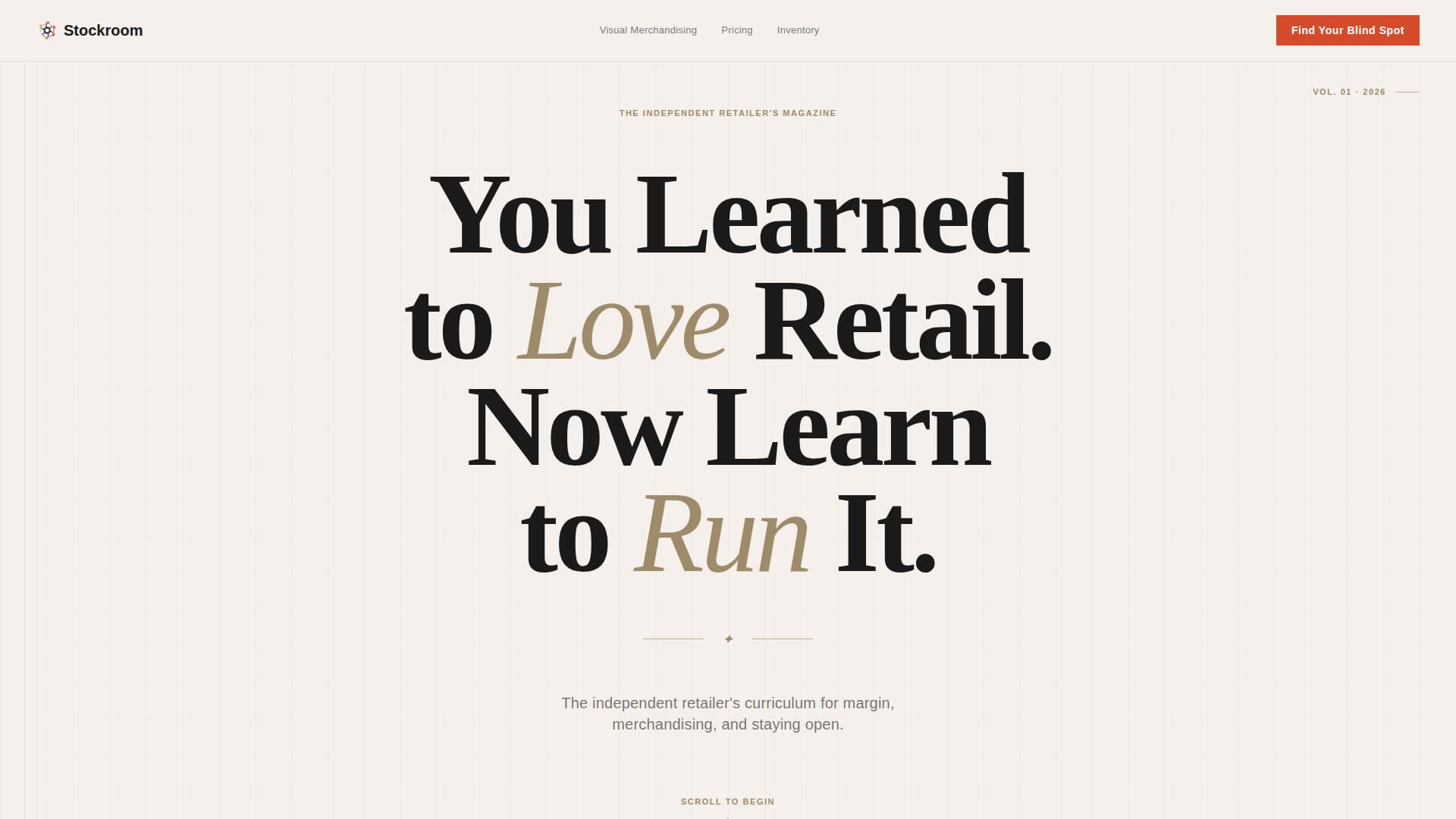 Retail Blog & Media Education Website Template