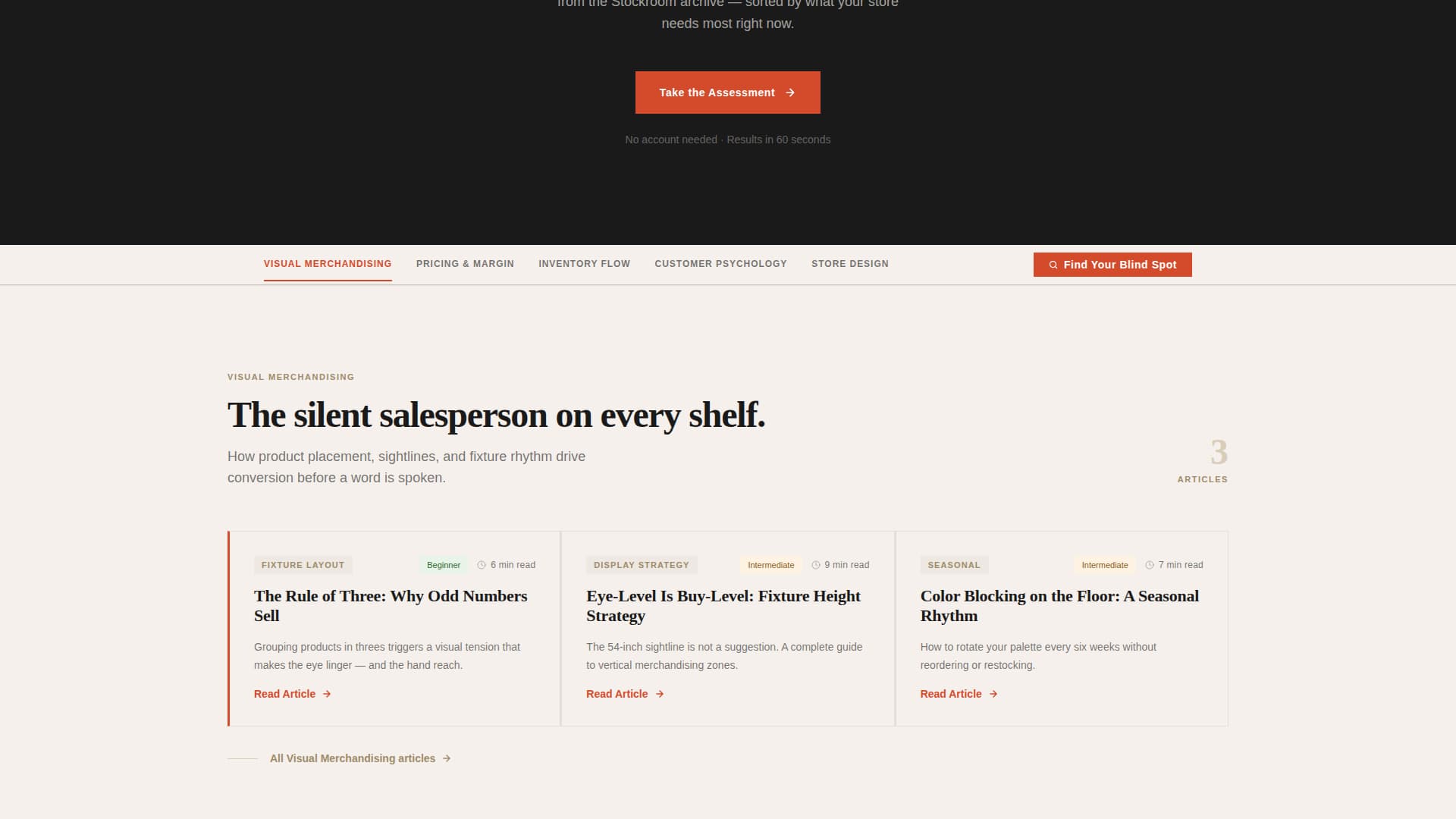 Retail Blog & Media Education Website Template