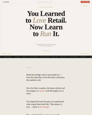 Retail Blog & Media Education Website Template