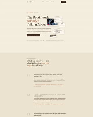 Retail Blog & Media Professional Website Template