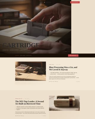 Hobby & Passion Content Expert Pre-Launch Website Template