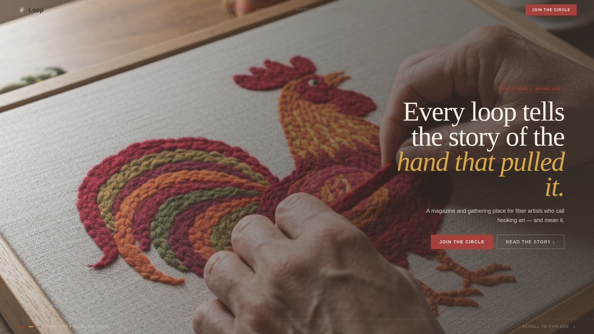 Hobby & Passion Content Blog Website Template