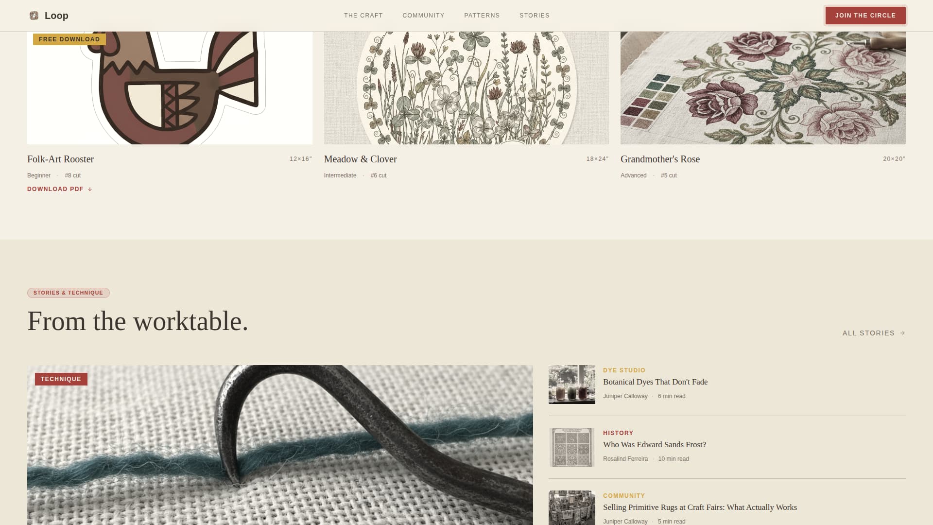 Hobby & Passion Content Blog Website Template
