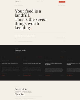 SEO & Content Newsletter Pre-Launch Website Template