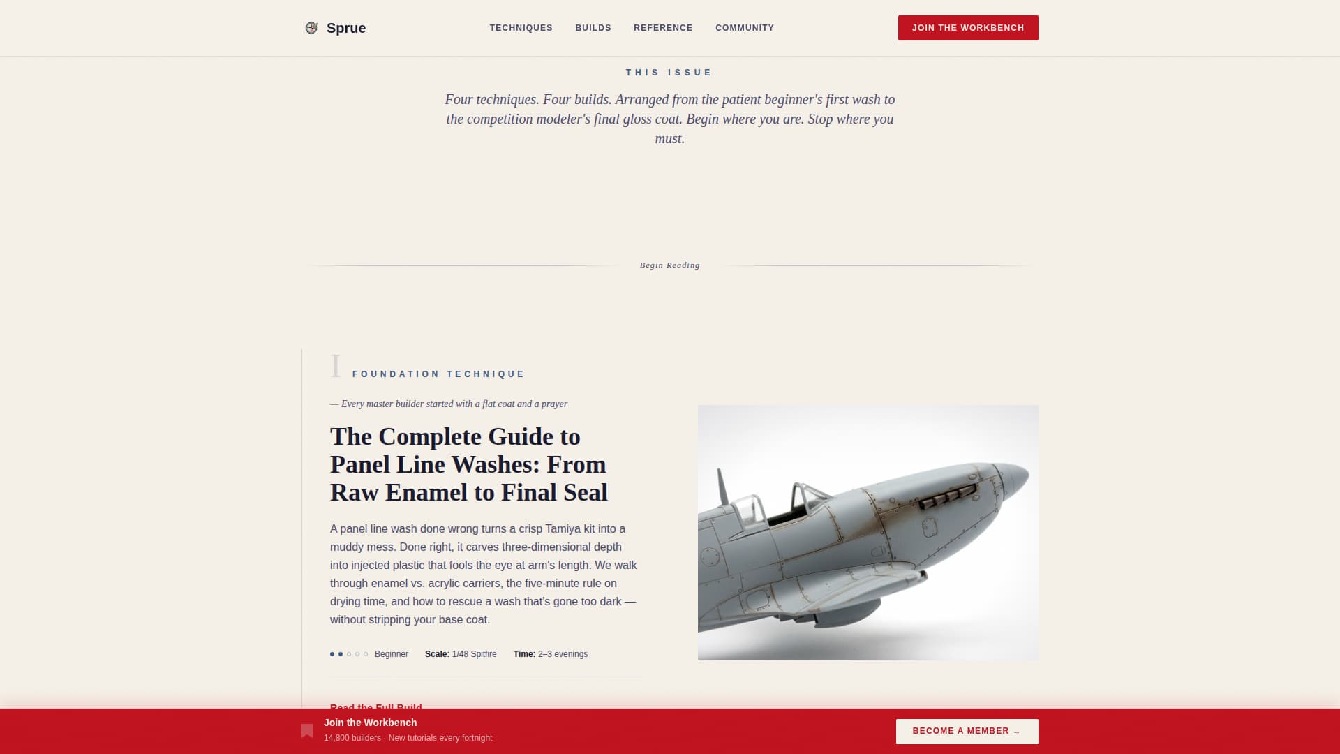 Hobby & Passion Content Blog Website Template