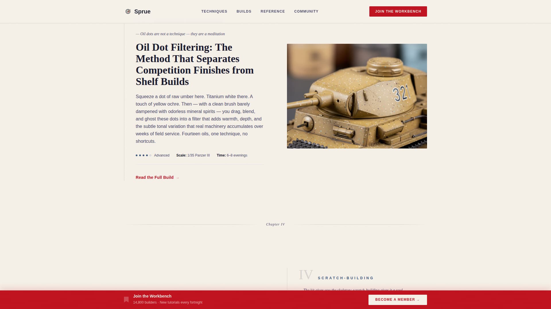 Hobby & Passion Content Blog Website Template