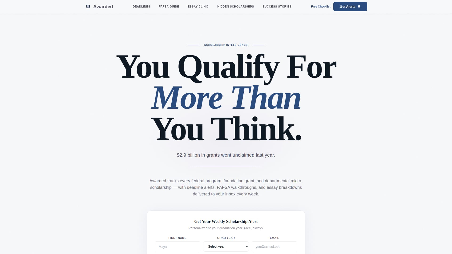 Education & Career Blog Blog Website Template