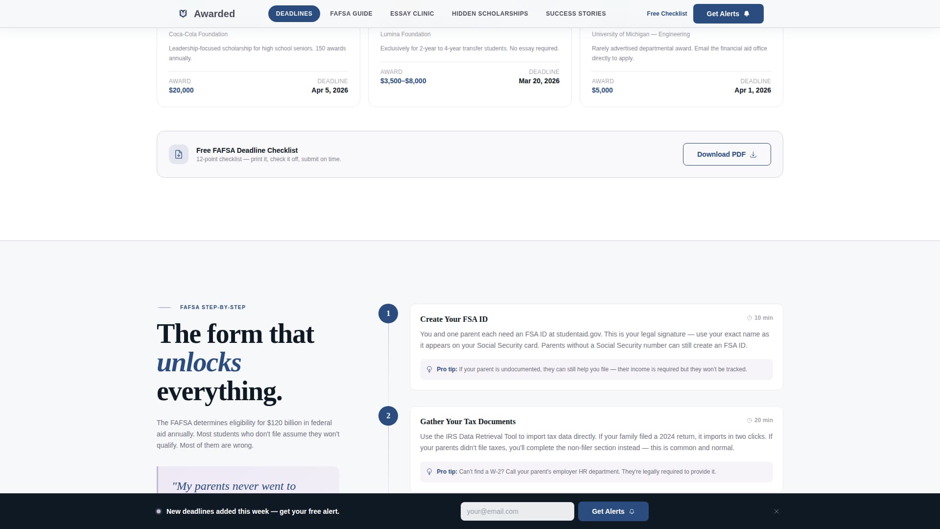Education & Career Blog Blog Website Template