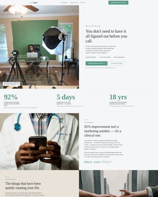 Psychiatrist Professional Website Template