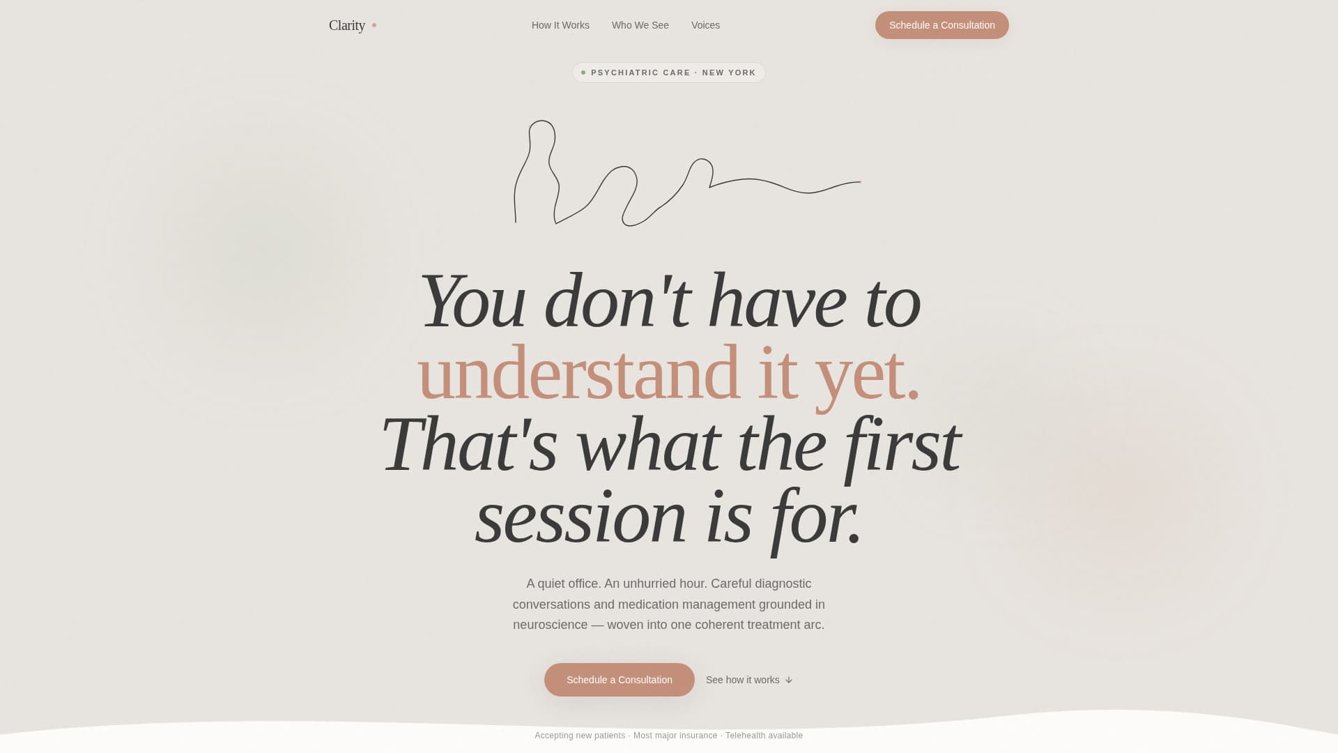 Mental Health & Psychiatry Blog Website Template