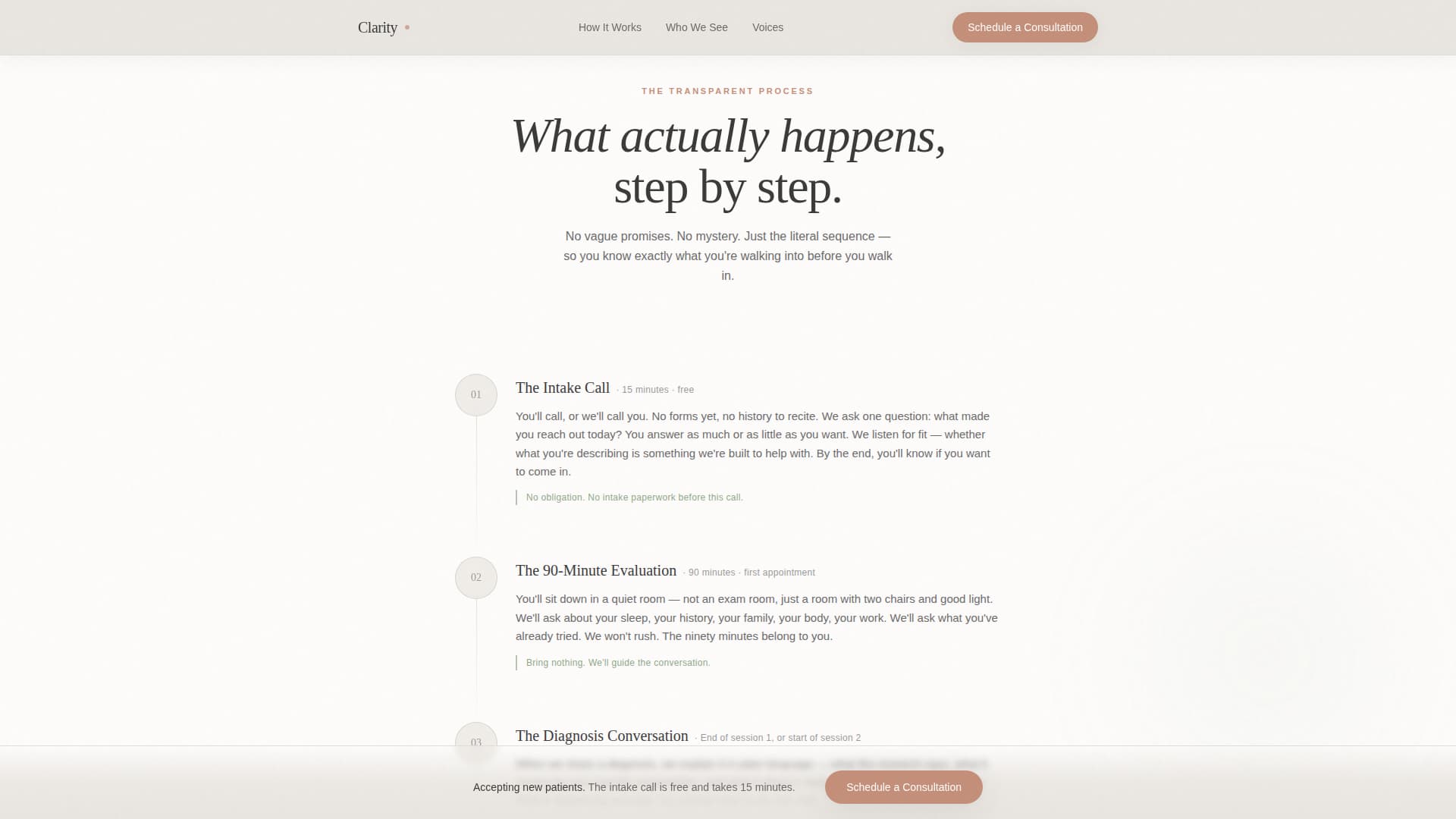 Mental Health & Psychiatry Blog Website Template