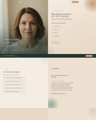 Psychologist Education Website Template