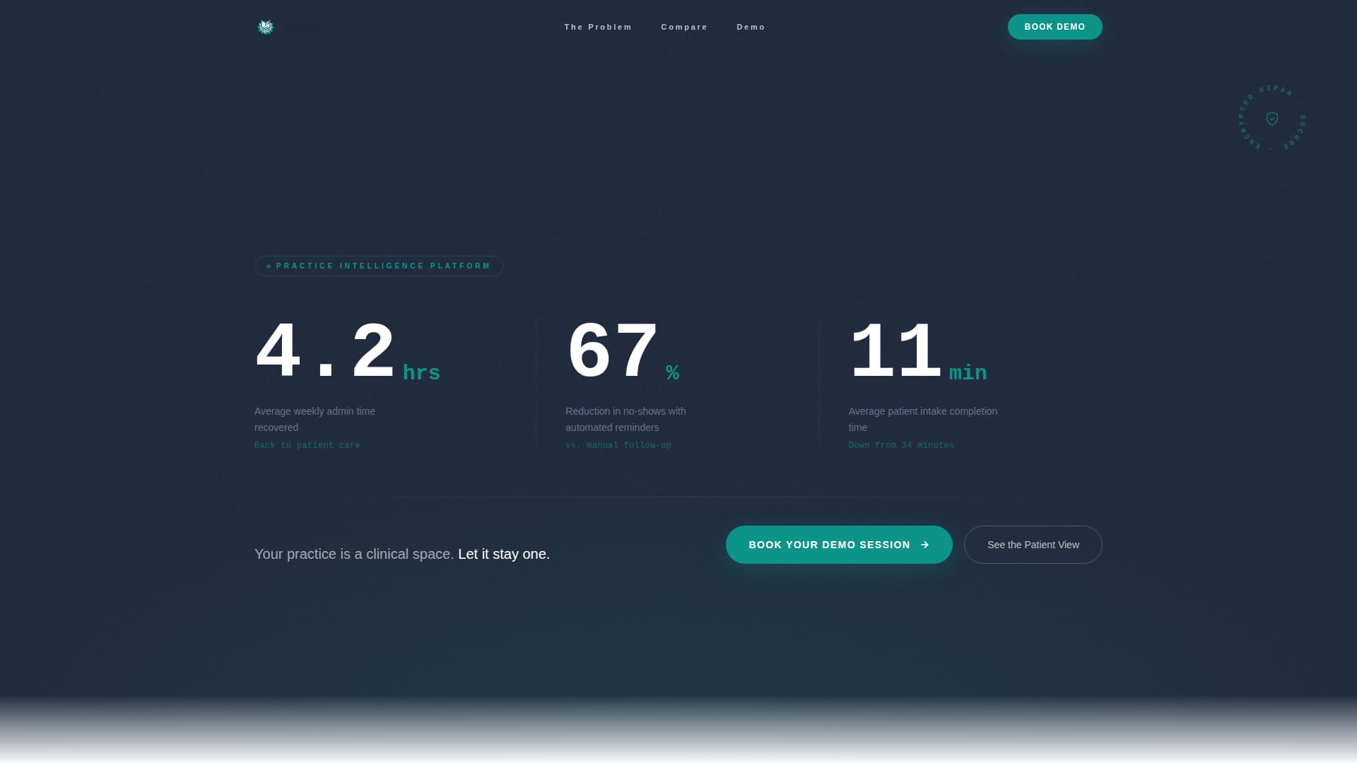 Psychologist Specialist Booking Website Template