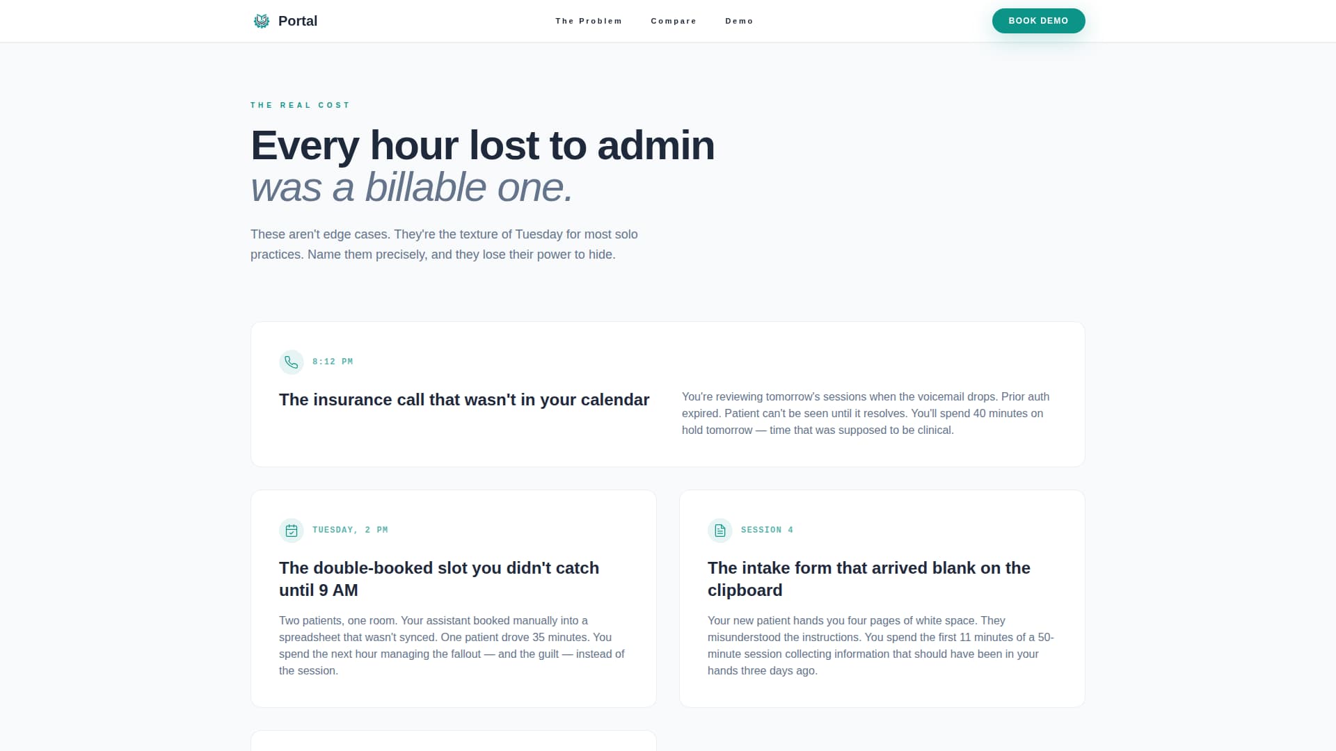 Psychologist Specialist Booking Website Template