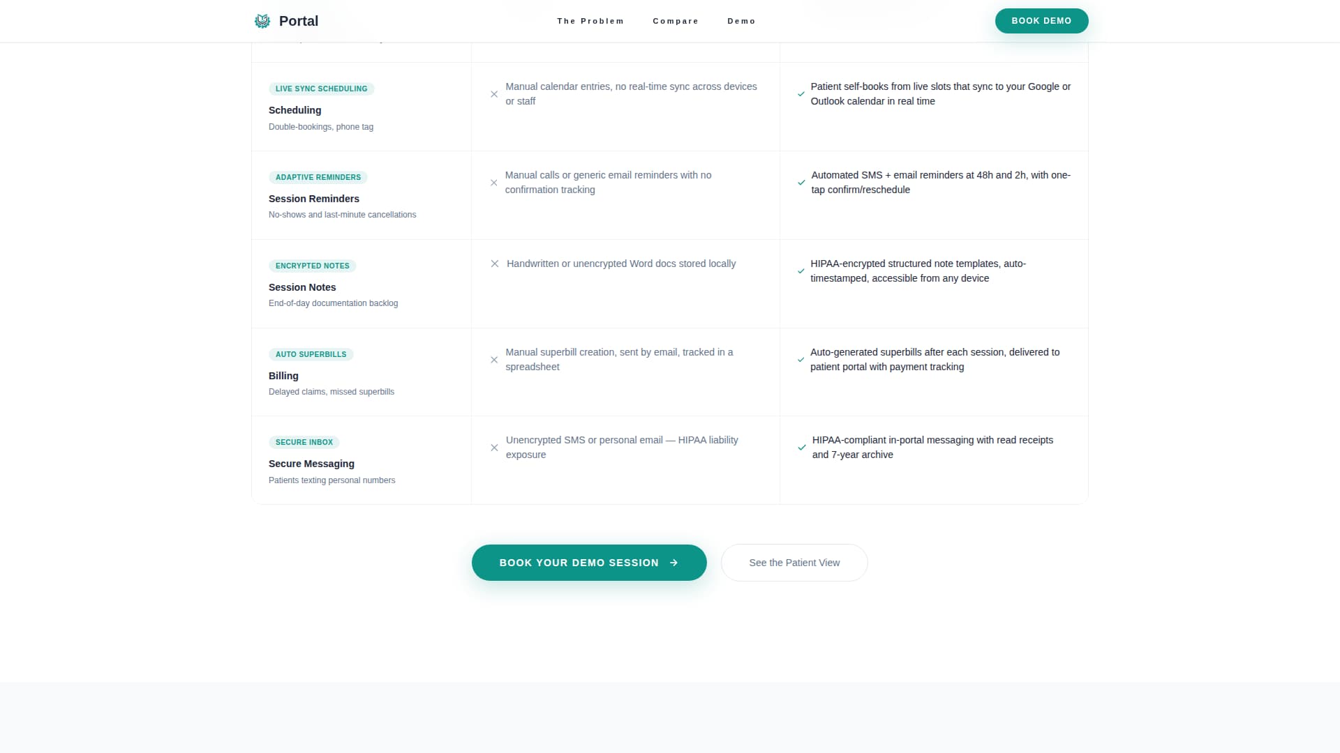 Psychologist Specialist Booking Website Template