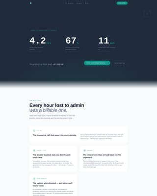 Psychologist Specialist Booking Website Template