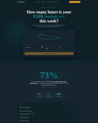 Pulmonology Medicine Cost Calculator Website Template