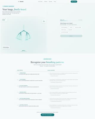 Pulmonology Medicine Booking Website Template