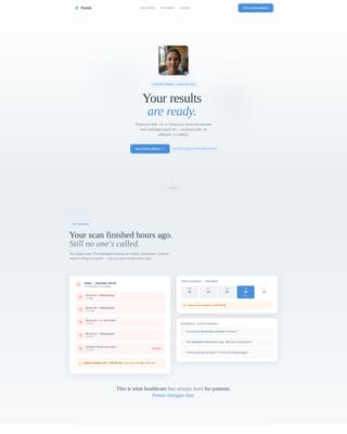 Radiologist Reviews Website Template