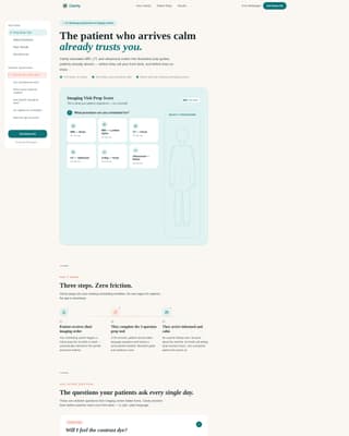 Radiology Medicine FAQ Website Template