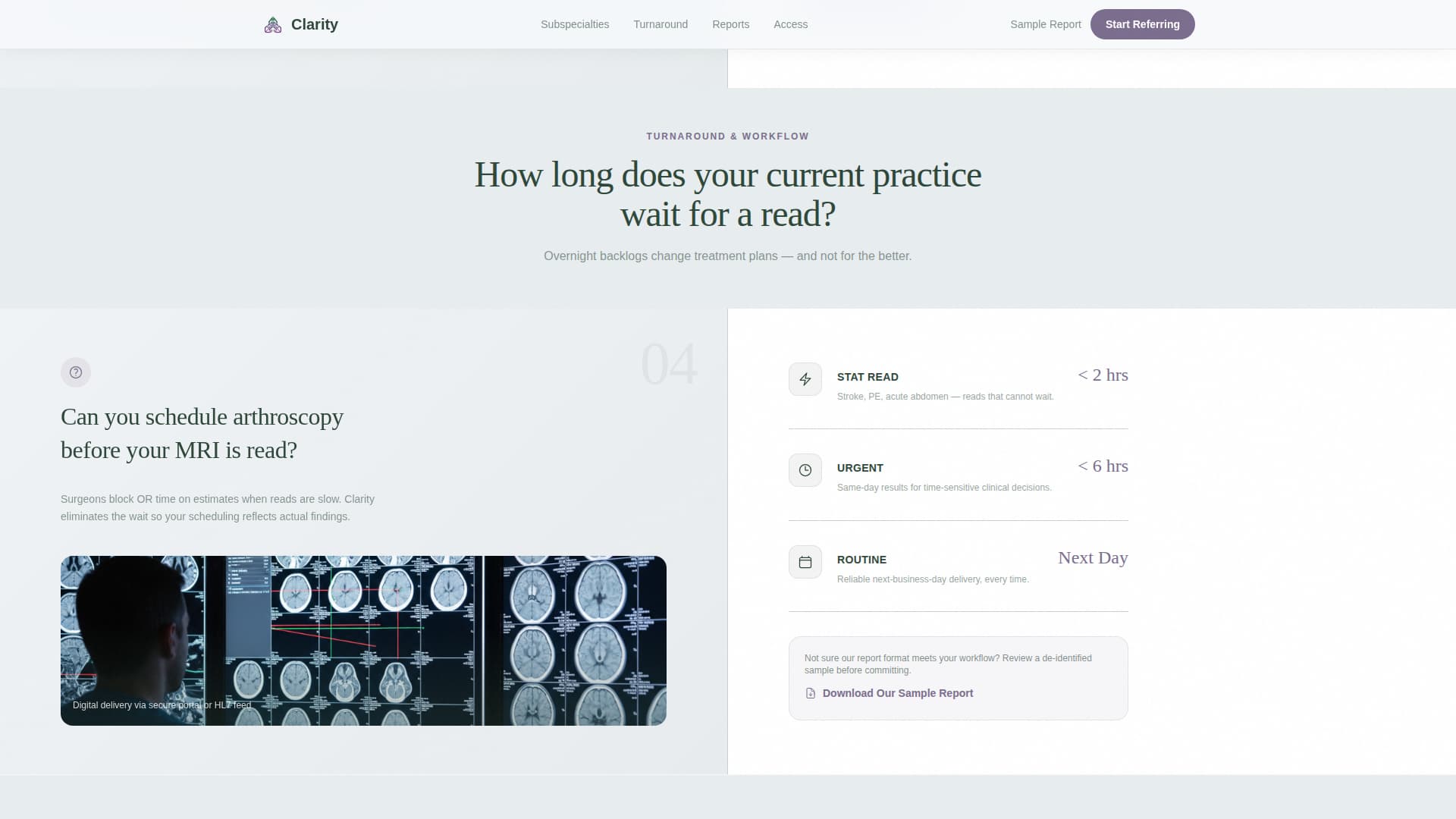 Radiology Medicine Professional Website Template