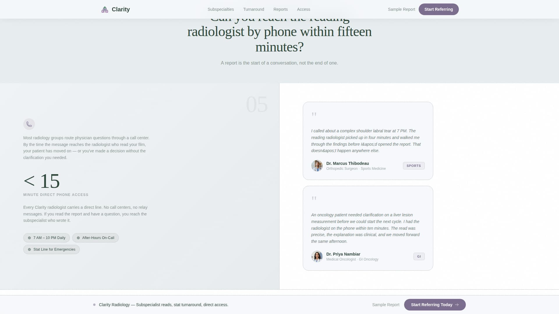 Radiology Medicine Professional Website Template