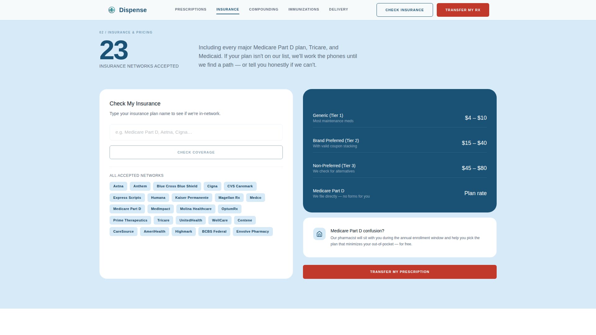 Pharmacy & Drugstore Professional Website Template