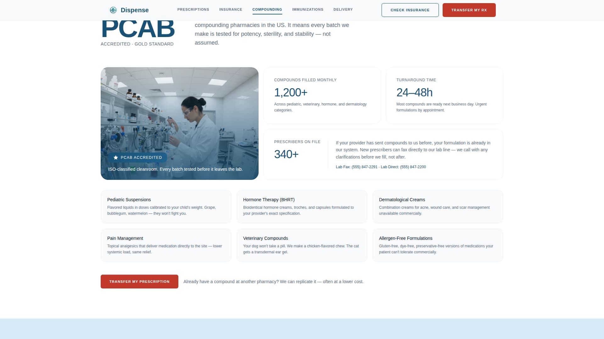 Pharmacy & Drugstore Professional Website Template