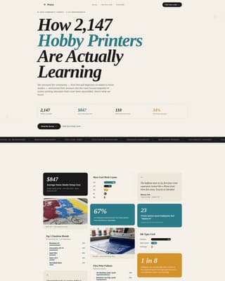 Press - Bold Screen Printing Landing Page Template
