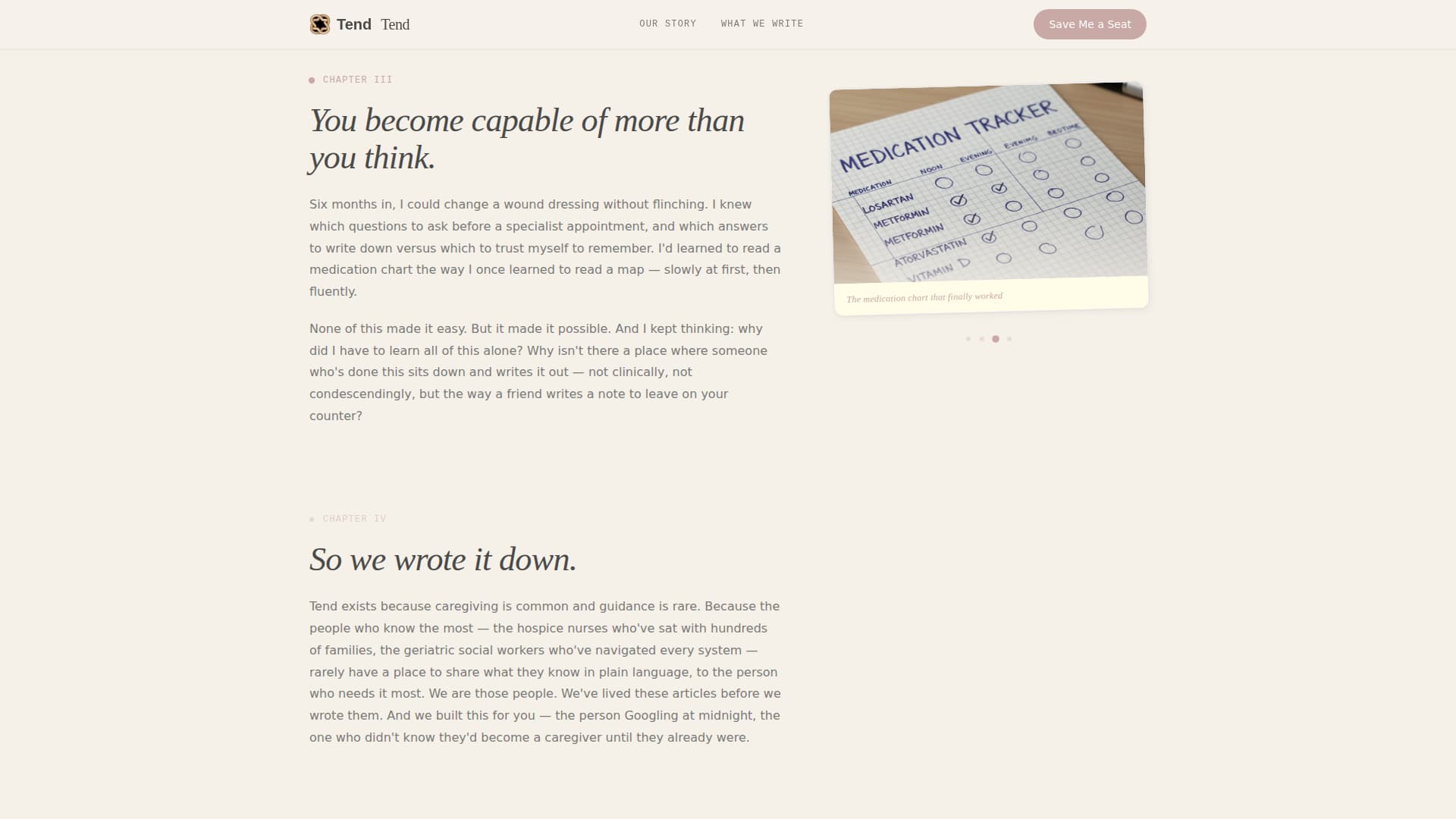 Senior Care Blog & Media Pre-Launch Website Template