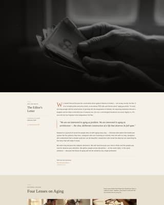 Steward - Thoughtful Senior Care Landing Page Template